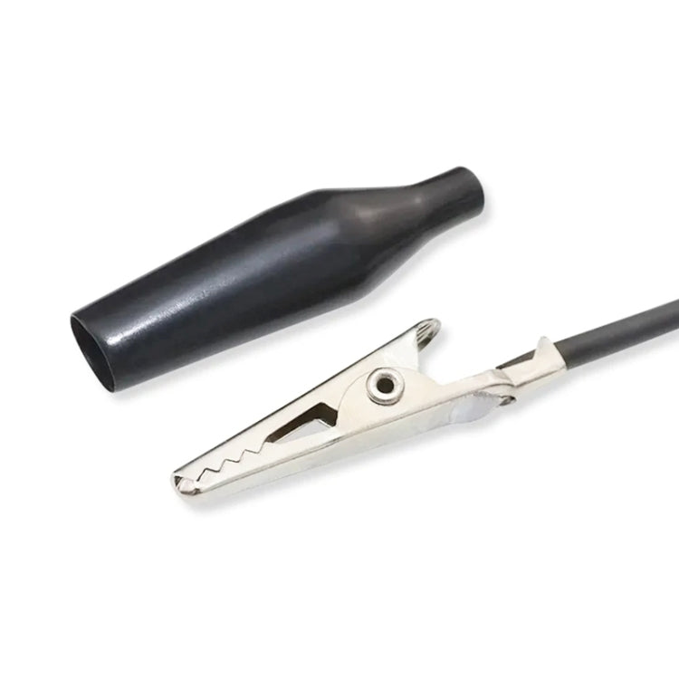 Dual End Alligator Test Lead Probe Clip Cable, Length: 75cm