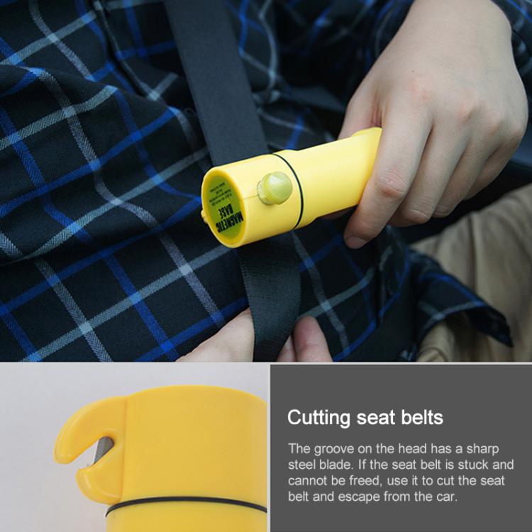 4 in 1 Multi-function Emergency LED Flashlight for Auto-used