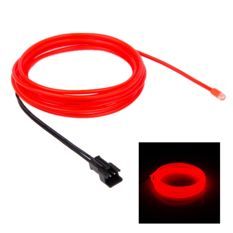 Waterproof Round Flexible Car Strip Light with Driver for Car Decoration, Length: 2m
