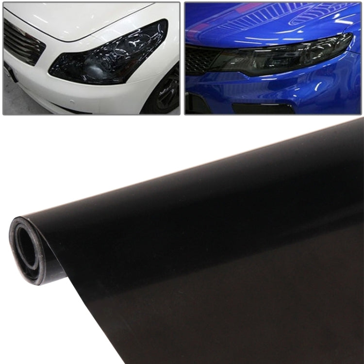 Protective Decoration Flash Point Car Light Membrane /Lamp Sticker, Size: 195cm x 30cm