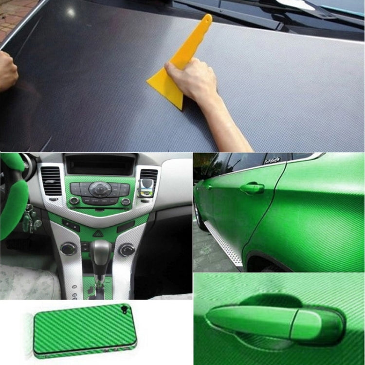 Car Decorative 3D Carbon Fiber PVC Sticker, Size: 127cm x 50cm