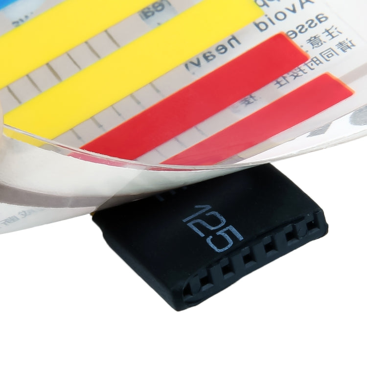 5 Colors Car Music Rhythm Lamp Car Sticker Equalizer with Car Charger, Size: 70cm x 16cm