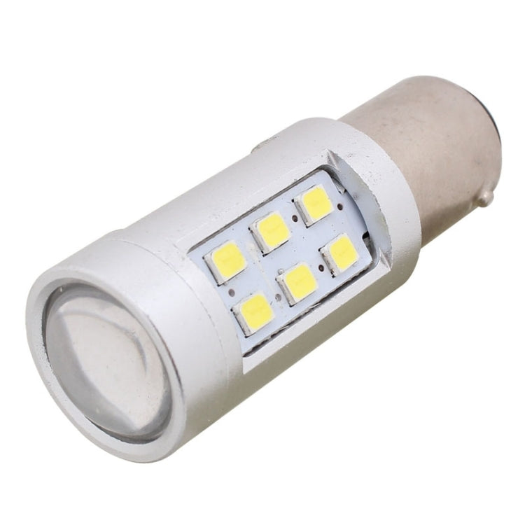 2PCS 1157/BAY15D 4.2W 630LM White Light 21 LED 2835 SMD Car Brake Light Steering Light Bulb,  DC 12V