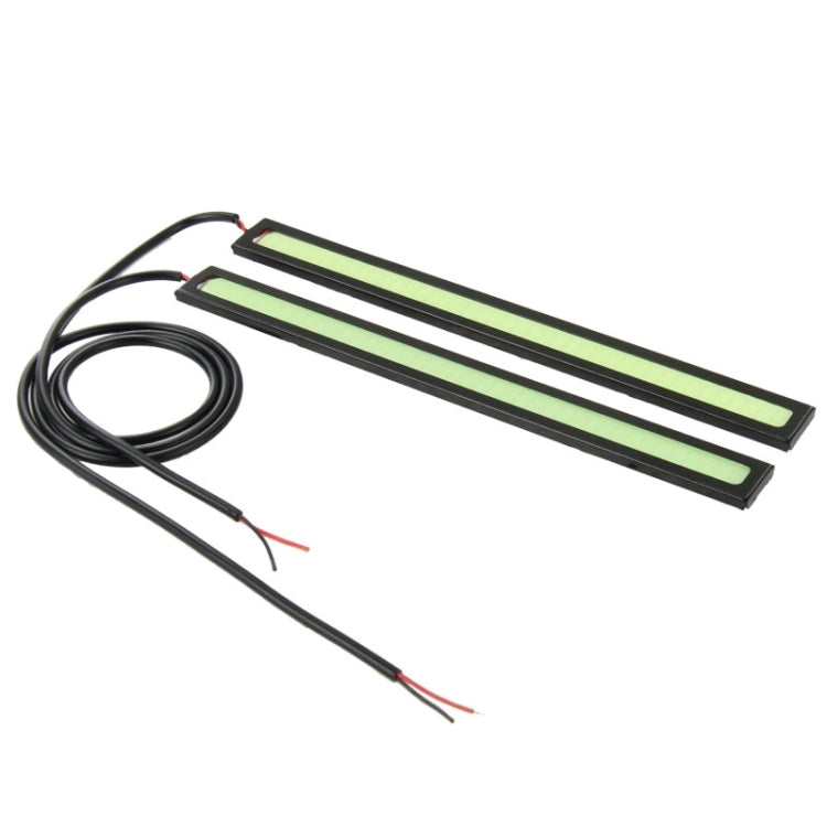 2 PCS 6W*2 DRL LED Light Bar Car Light Source Waterproof Daytime Running Lights, DC 12V