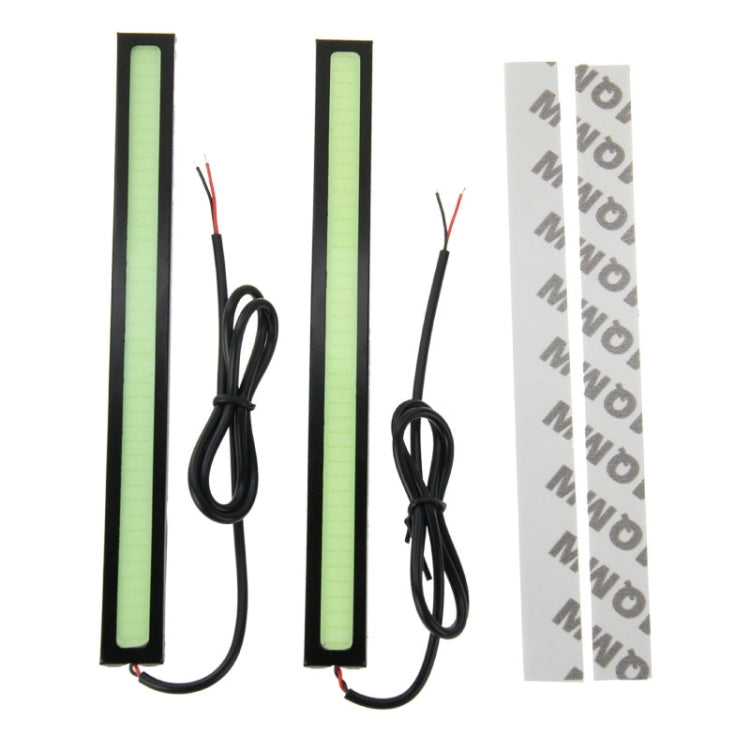 2 PCS 6W*2 DRL LED Light Bar Car Light Source Waterproof Daytime Running Lights, DC 12V