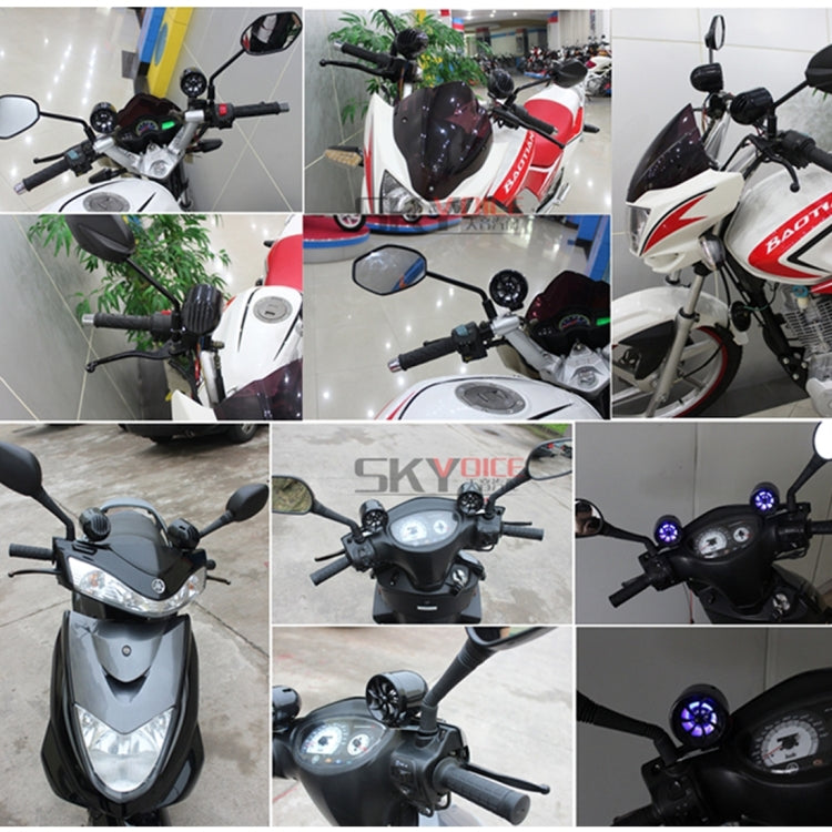 Motorcycle Anti-theft Digital MP3 with 3.0 inch Speaker, FM Radio & Remote Control, Support SD Card & USB Flash Disk