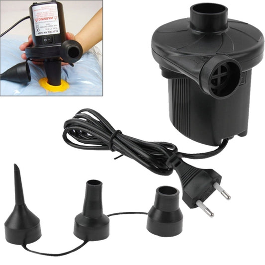 JY-019 50Hz 150W AC Electric Air Pump with 3 x Nozzles, AC 220V, (EU Plug)