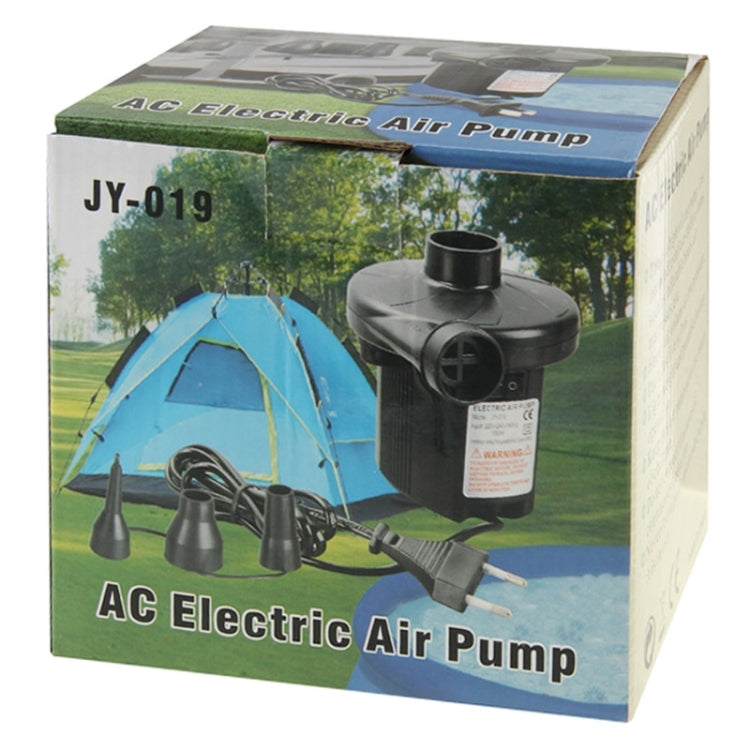 JY-019 50Hz 150W AC Electric Air Pump with 3 x Nozzles, AC 220V, (EU Plug)