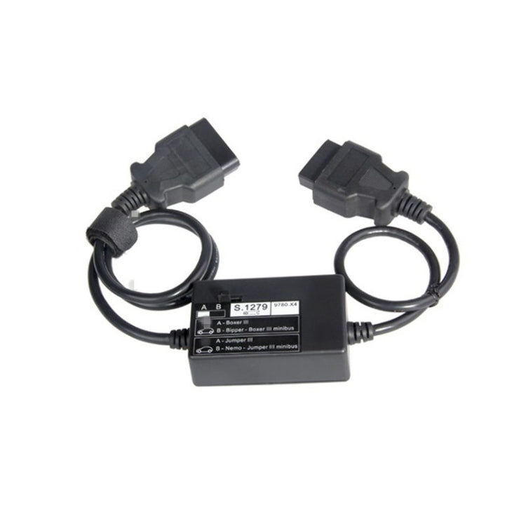 S1279 Lexia PP2000 Diagnostic Connector Module for Peugeot  Citroen (Nemo, Bipper, Boxer III, Jumper III)