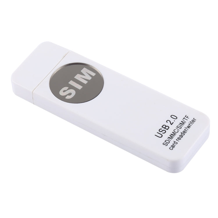 USB Universal Card Reader, Support SD / MMC /SIM / TF Card