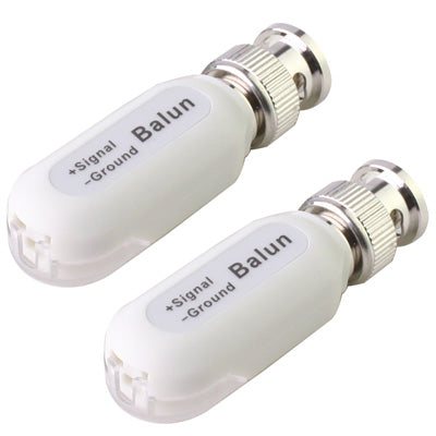 2 PCS UTP Network Video Balun CAT5 to Camera CCTV BNC DVR O-611