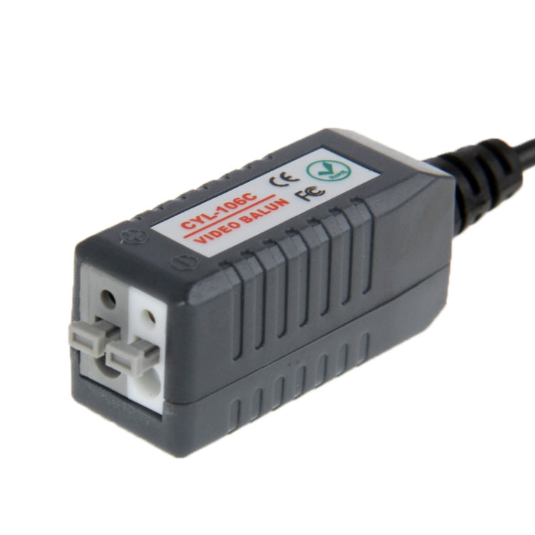 2 pcs CYL-106C Single Channel Passive Video Balun