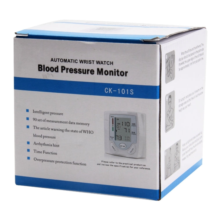 CK-101S Full Automatic Wrist Blood Pressure Monitor
