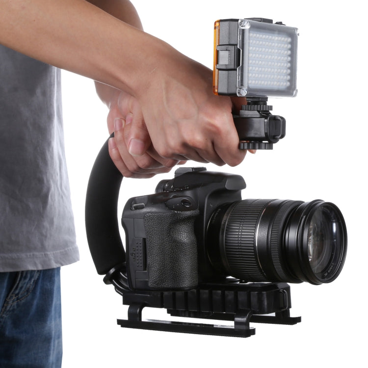 C-Shape Mount Holder Handle for DSLR / Camcorder DV