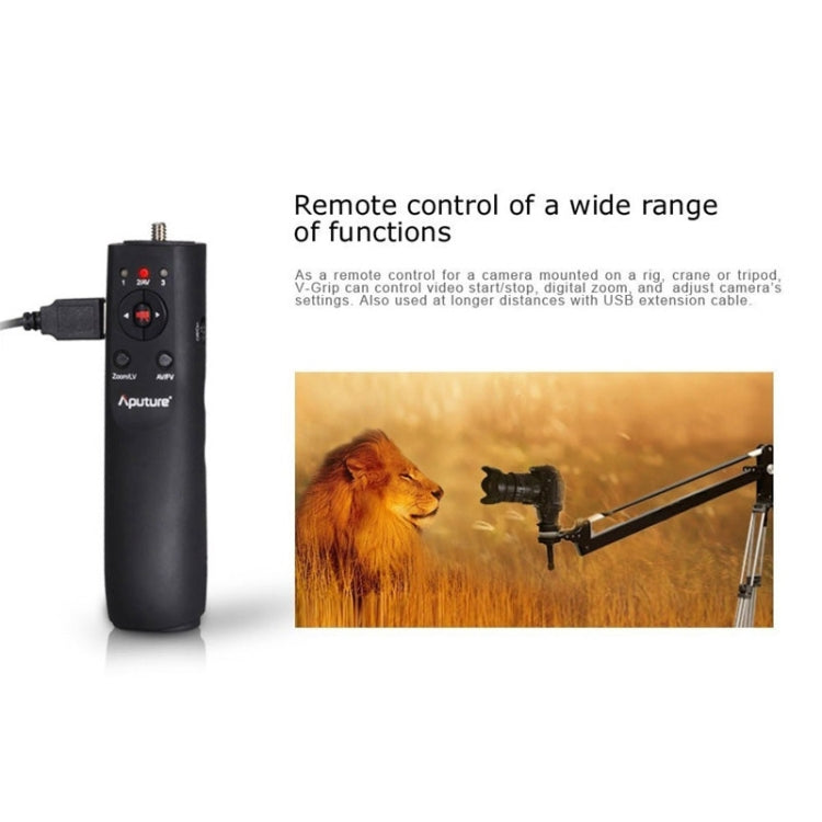 Aputure VG-1 V-Grip USB Focus Remote Control for Camera / Video
