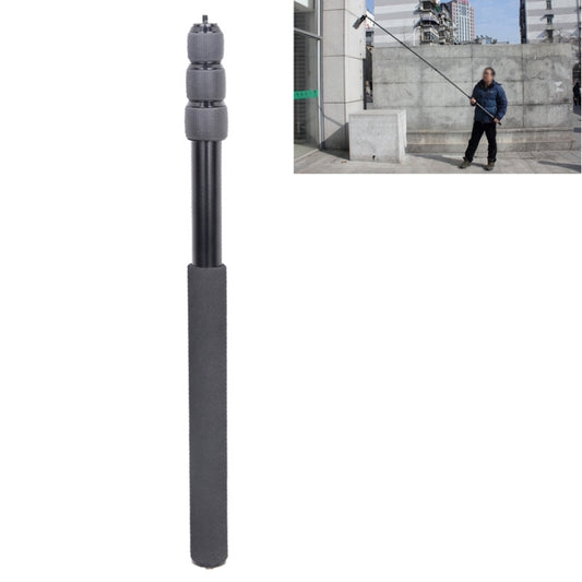 Aluminum Alloy Handheld Boom Pole Holder for SLR Camera / LED Light Microphone, Max Length: 173cm
