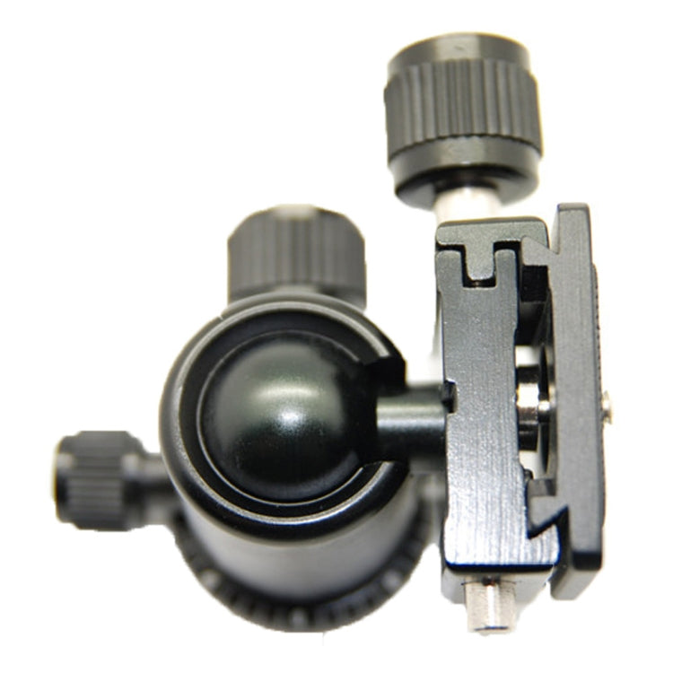 RUBY 005H Aluminium Magnesium Alloy Tripod Ball Head with Quick Release Plate Adapter