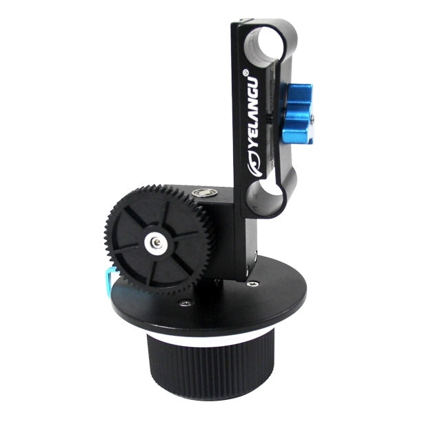 YELANGU YLG0103A F1 Upgraded Version Follow Focus with Adjustable Gear Ring Belt for Canon / Nikon / Video Cameras / DSLR Cameras