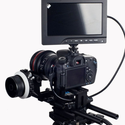 YELANGU YLG0103A F1 Upgraded Version Follow Focus with Adjustable Gear Ring Belt for Canon / Nikon / Video Cameras / DSLR Cameras