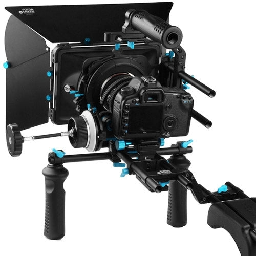 YELANGU YLG0103D F4 Limit Follow Focus with Adjustable Gear Ring Belt for Canon / Nikon / Video Cameras / DSLR Cameras