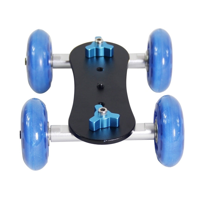 YELANGU YLG0105B Mini Scaled Camera Dolly Track Car for Canon / Nikon Cameras / DSLR Camera