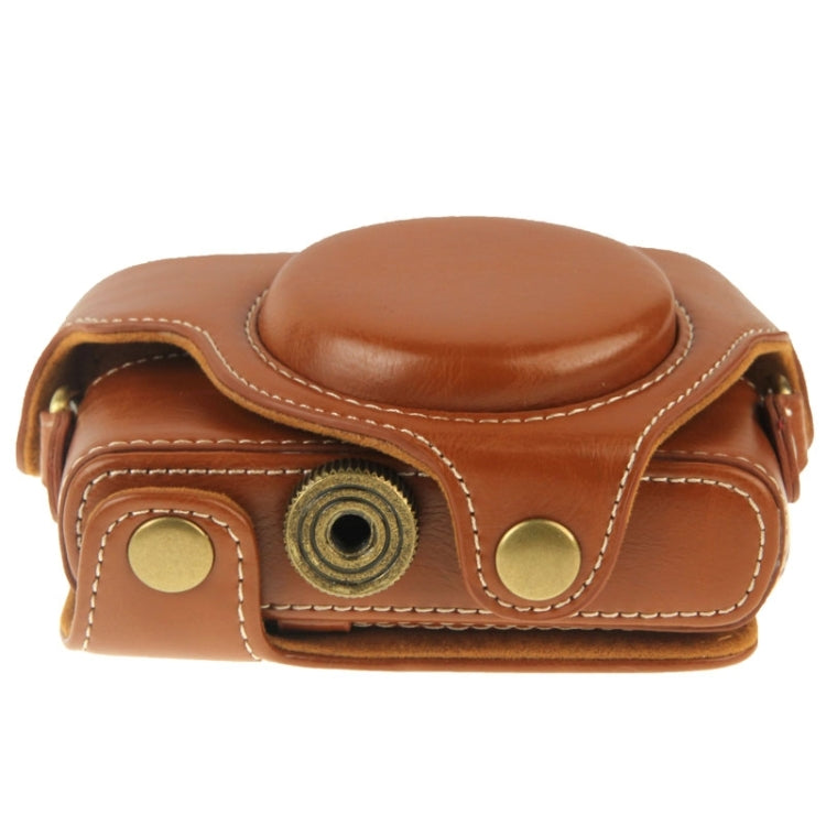Retro Style PU Leather Camera Case Bag with Strap for Sony RX100 M3 / M4 / M5