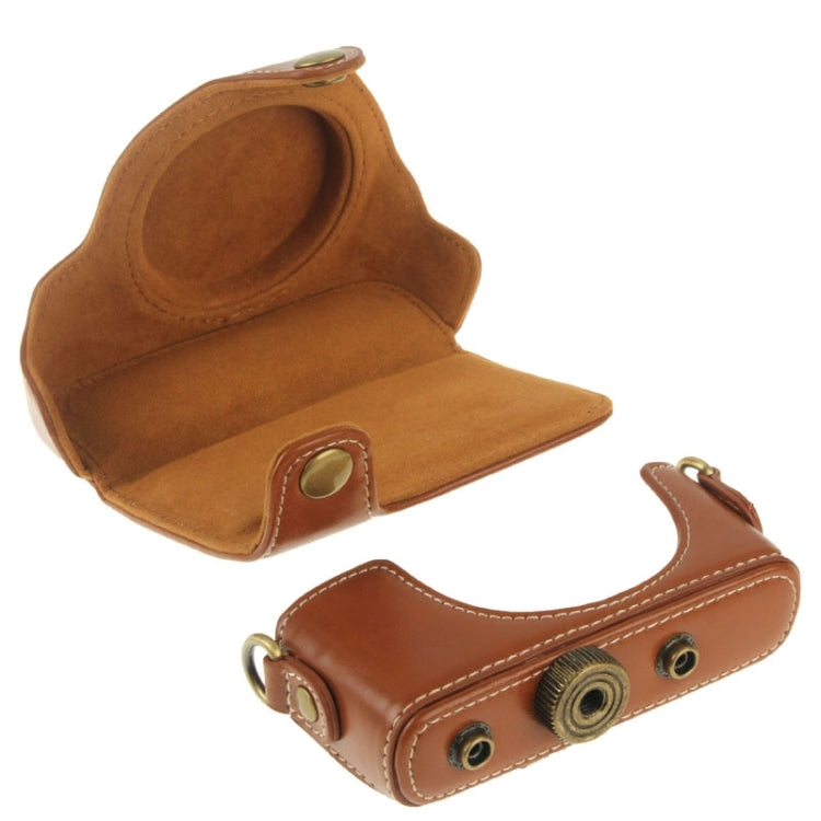 Retro Style PU Leather Camera Case Bag with Strap for Sony RX100 M3 / M4 / M5