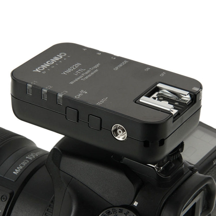 YONGNUO YN622N-KIT i-TTL Wireless Flash Trigger Controller + Transceiver Kit for Nikon Camera