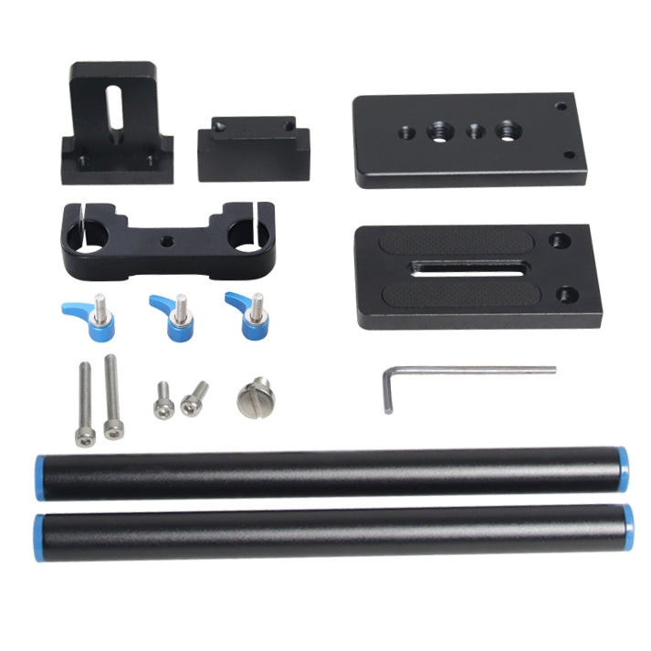 YEANGU YLG1005H 15mm Simple Stents Rail Rod for SLR Cameras