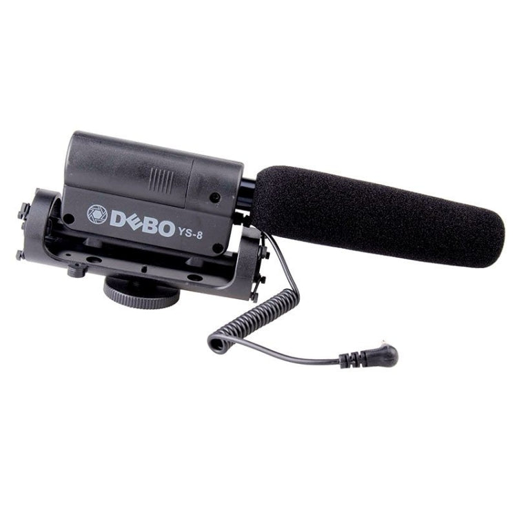 DEBO YS-8 Professional Photography Interview Dedicated Microphone for DSLR & DV Camcorder