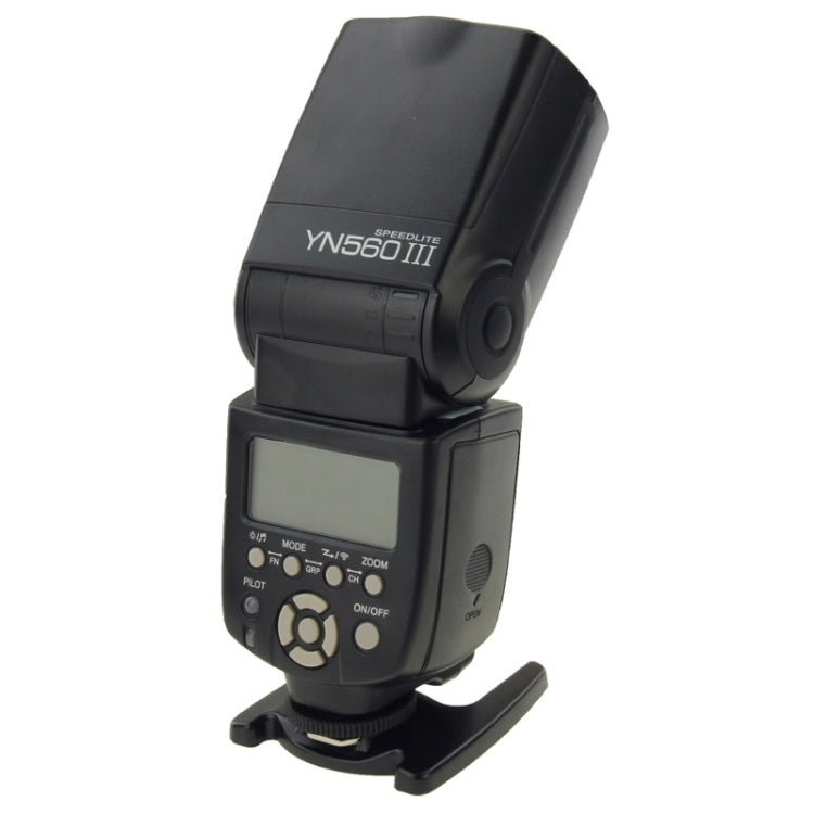 YN-560 III Ultra-long-range Wireless Flash Speedlite with Metal Hot Shoe for Canon / Nikon / Pentax / Olympus DSLR Camera