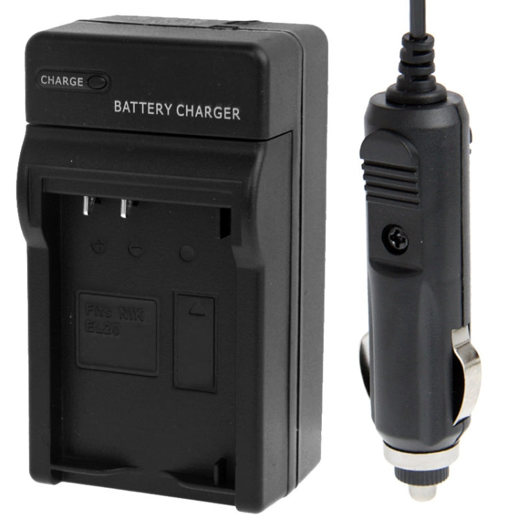 Digital Camera Battery Car Charger for Nikon EL20