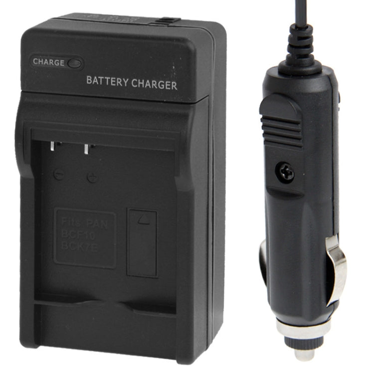Digital Camera Battery Car Charger for Panasonic BCF10 / BCK7E