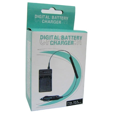Digital Camera Battery Charger for OLYMPUS Li-10B/ Li-12B/ DBL10