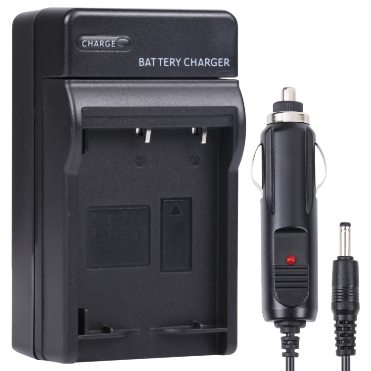 Digital Camera Battery Car Charger for FUJI FNP-W126