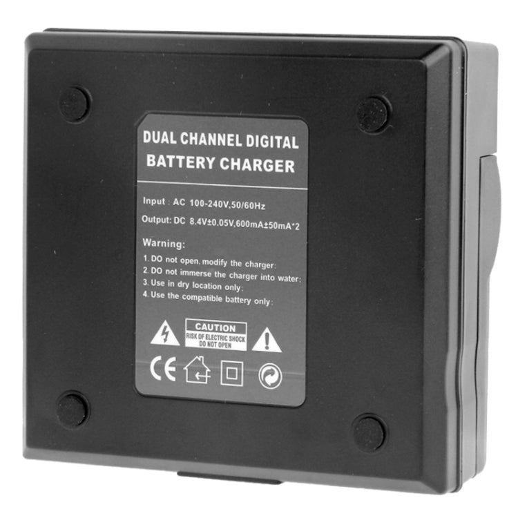 Dual Channel Digital Battery Charger for Sony F550 / F730 / F750 / F960 / F960H, EU Plug