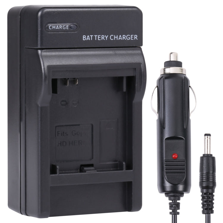 Digital Camera Battery Smart Charger with Power Plug & Car Charger Travelling Set for Gopro HD HERO3