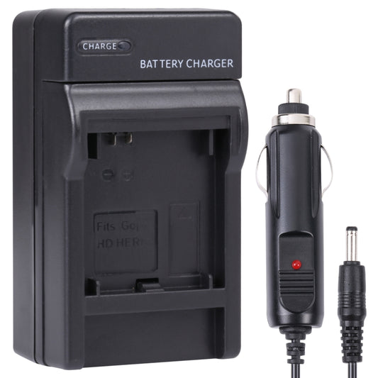 Digital Camera Battery Smart Charger with Power Plug & Car Charger Travelling Set for Gopro HD HERO3