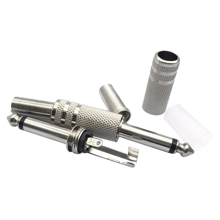 JL0056 6.36mm Audio Jack Connector (10 Pcs in One Package, the Price is for 10 Pcs)