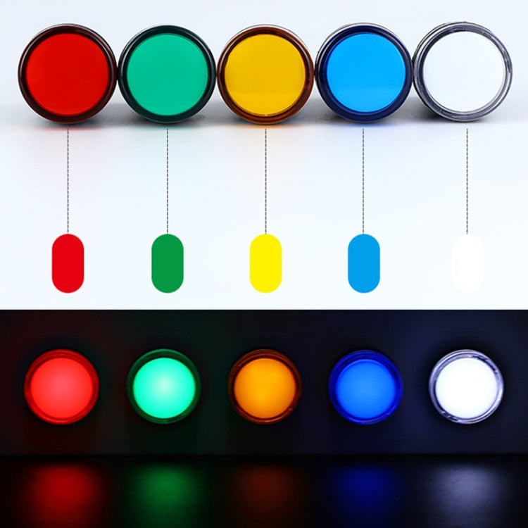 12V AD16-22D / S 22mm LED Signal Indicator Light Lamp