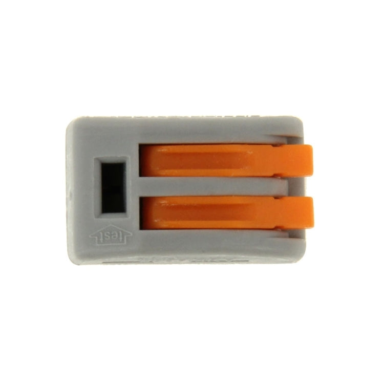 10 PCS Universal Compact 2 Pin Push Clamp Solderless Wire Connector