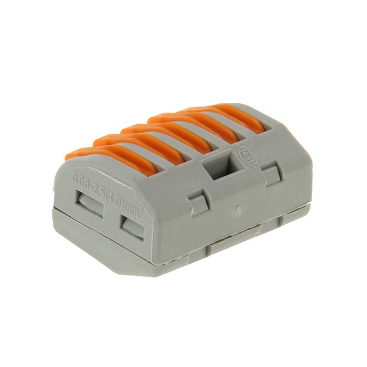 10 PCS Universal Compact 5 Pin Push Clamp Solderless Wire Connector