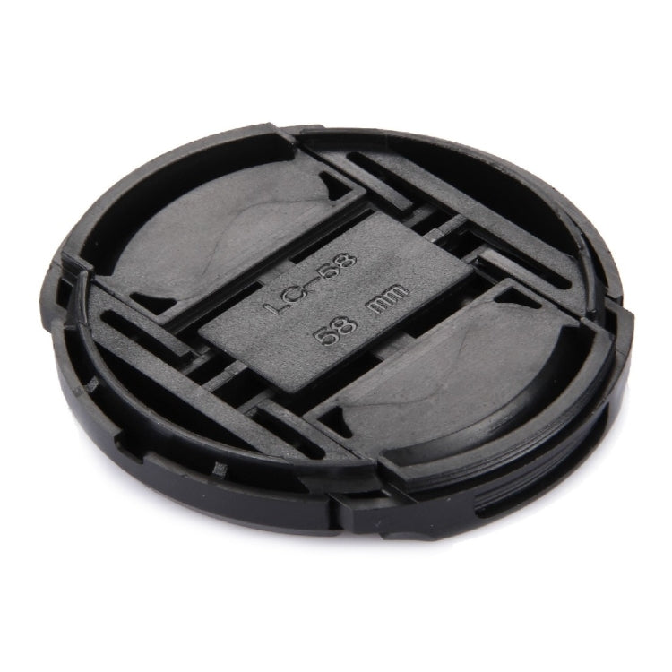 58mm Center Pinch Camera Lens Cap