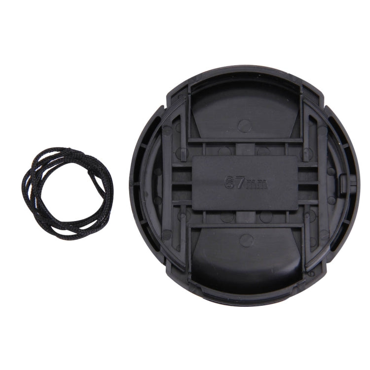 67mm Center Pinch Camera Lens Cap