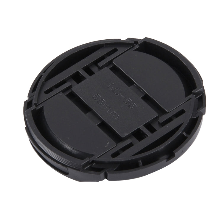 55mm Center Pinch Camera Lens Cap
