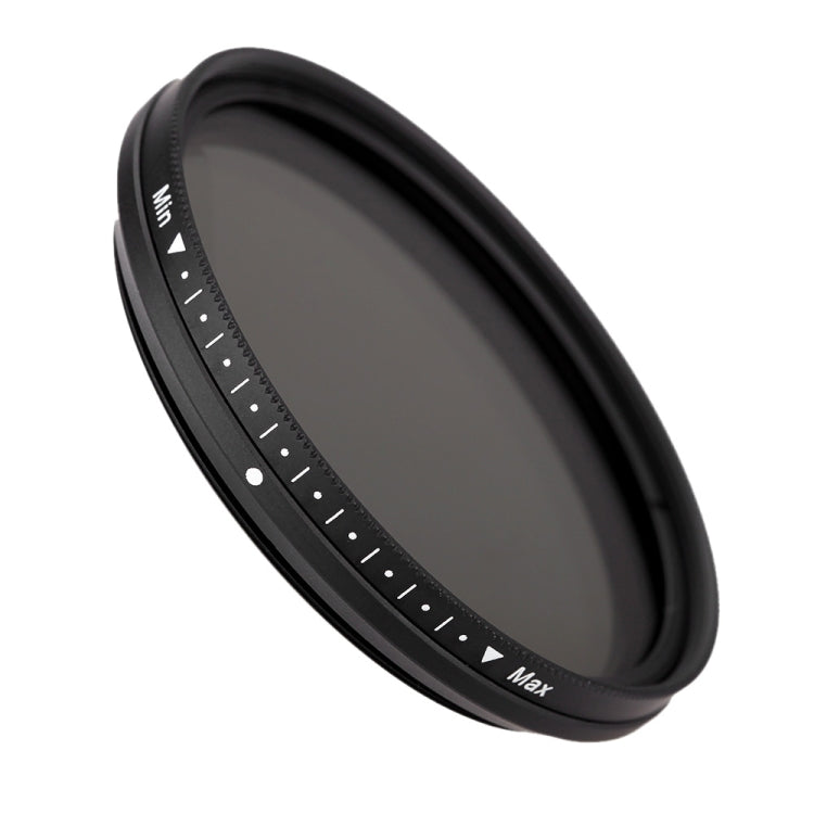 52mm ND Fader Neutral Density Adjustable Variable Filter ND 2 to ND 400 Filter