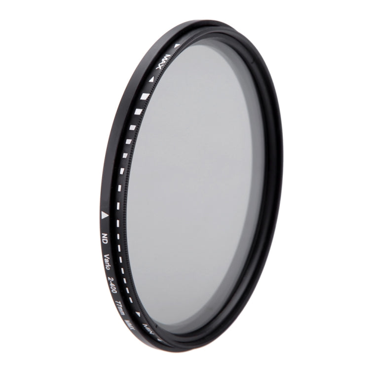 77mm ND Fader Neutral Density Adjustable Variable Filter ND 2 to ND 400 Filter