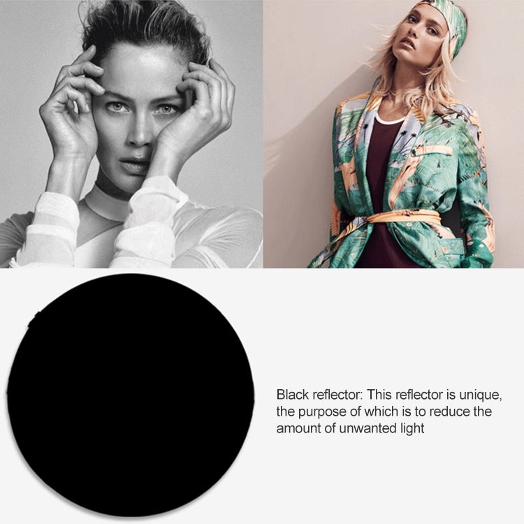 110cm 5 in 1 (Silver / Translucent / Gold / White / Black) Folding Photo Studio Reflector Board