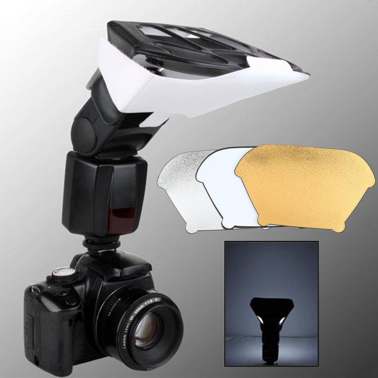 FB-20 Universal Camera Top Flash Light Speedlite Bounce Focus Flash Diffuser
