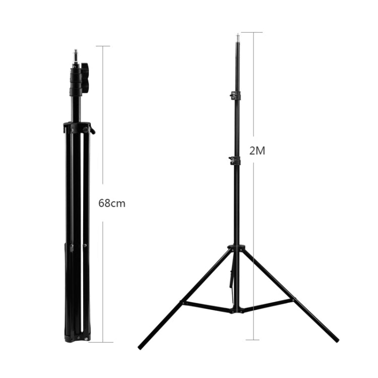 68cm-200cm Height Professional Photography Aluminum Lighting Stand for Studio Flash Light
